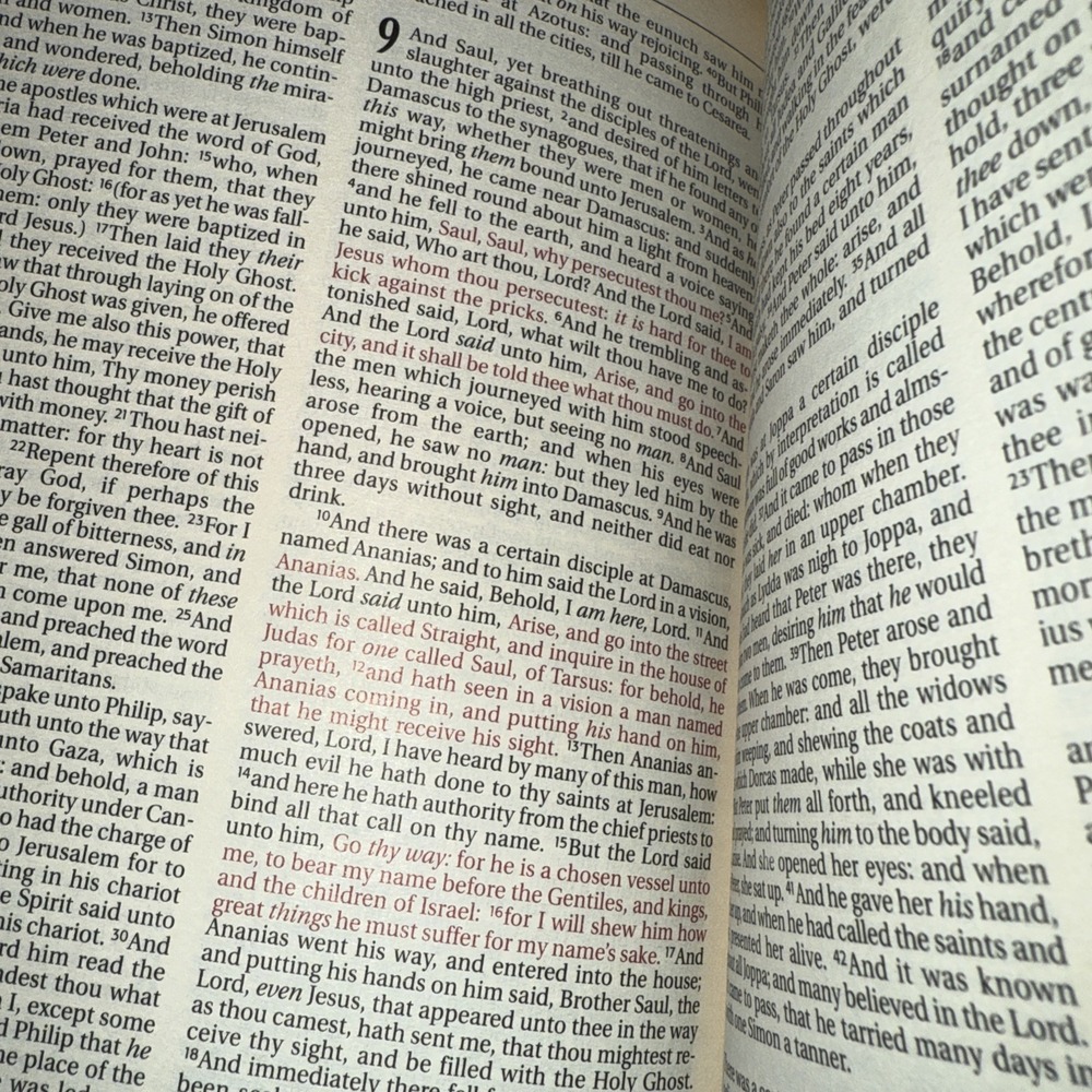 Holy Bible King James Version With Helps Zondervan 2000 Red Letter - Picture 6 of 6